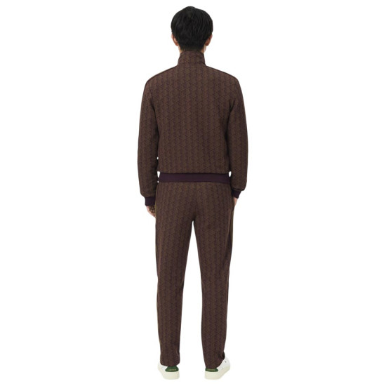 Lacoste Ανδρικό παντελόνι φόρμας Paris Jacquard Monogram Track Pants
